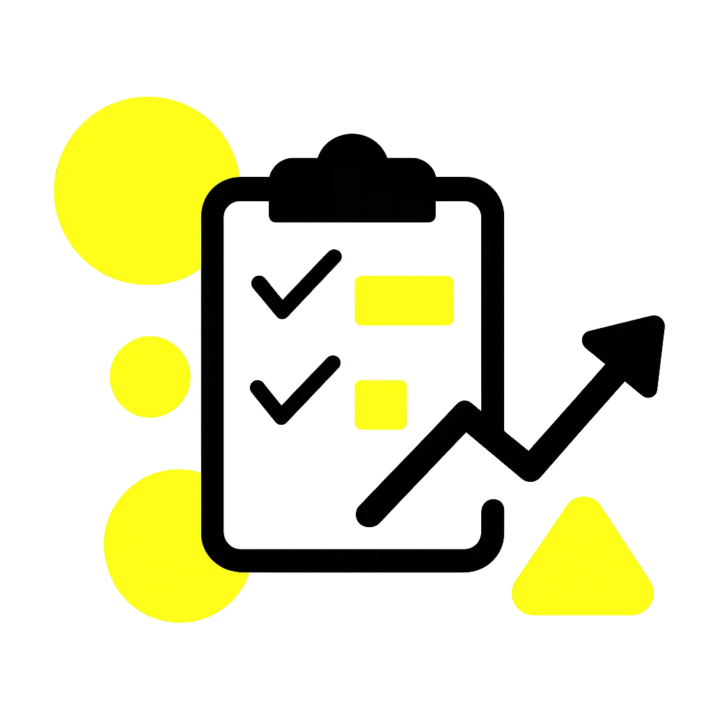 Illustrazione astratta missione e valori FQS